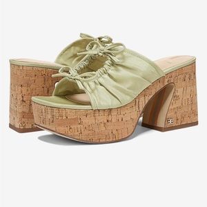 Sam Edelman Dova Platform Wedge Heel Size 8, NWOT